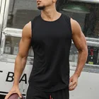 Tank Top Men's Quick Dry Workout Tank Top Gym Muscle Vest Fitness Bodybuilding Sleeveless Tank Top