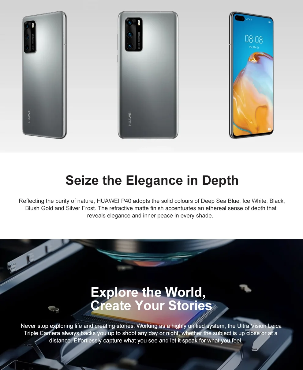 HUAWEI P40 Pro 5G 256 GB SIMフリー 中国本土版 HUAWEI P40 Pro 5G 256 GB SIMフリー 中国本土版