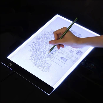 A4 LED Drawing Tablet Diamond Painting Board Copy Pad Writing Sketching Wacom Tracing led light pad LED Drawing Board