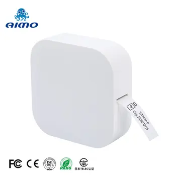 Q30 Aimo Small Size Mini Portable Thermal Label Printer 15mm Sticker Maker For Ios Android