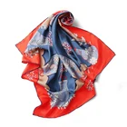 Scarf Designer Scarf 2021 Fashion Digital Printed Lady Mulburry Silk Scarf From Amazon