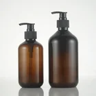 Pet Soap 300ml 500ml Eco-Friendly Plastic PET Soap Dispenser Bottle With Pump Leakproof Refillable