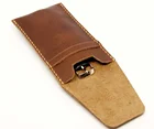 Watch Leather Travel Watch Case Durable Watch Sleeve Pouch With Custom Logo