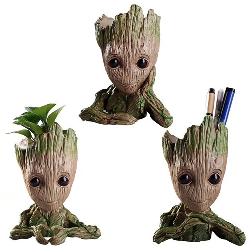 10"Guardians of the Galaxy Baby Groot Movable Figure Tree Man Model Doll Gift 