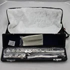 Cupronickel Body Silver Plated 16 Open Hole Tone C Flute