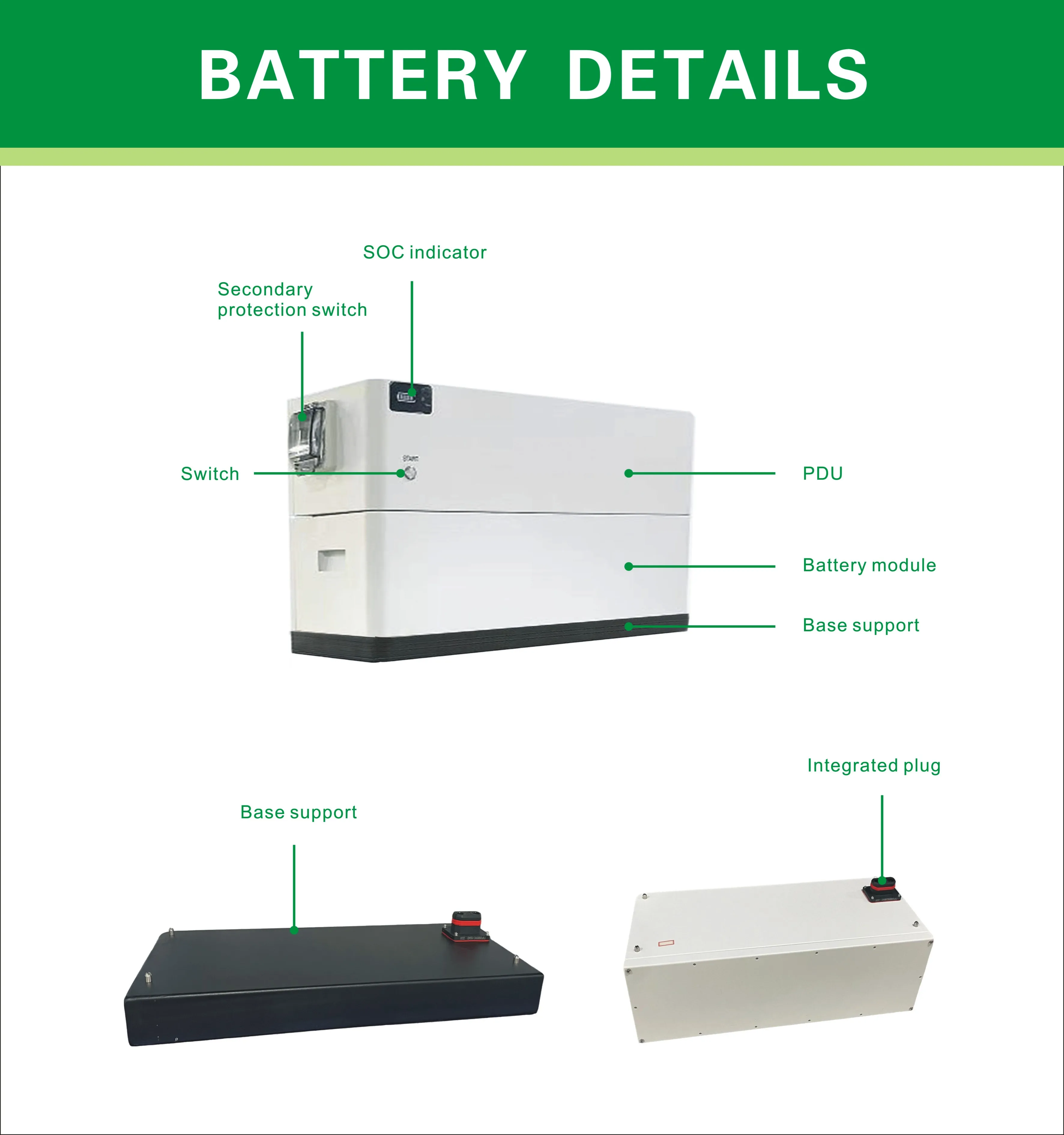 Sungrow Kwh High Voltage Lfp Battery Pack Lithium Iron Phosphate