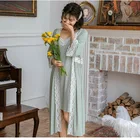 Sexy Sleepwear Sexy Sleepwear 2021 New Lace Sexy V-neck Home Dress Modal Summer Pajamas Sets Womens Sleepwear