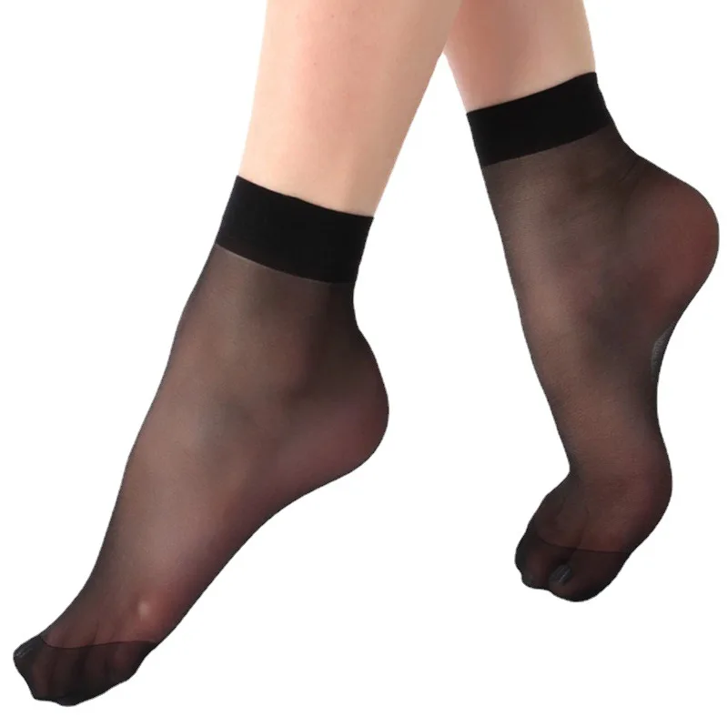 10 Pairs Ladies 20 Denier Sheer Ankle 