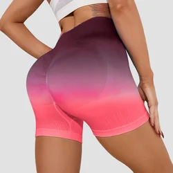 Best Selling Gradual Seamless Yoga Breathable Tight Yoga Sports Shorts Fitness Women Running Shorts