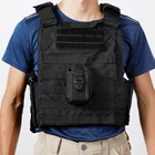 Longlinjia Nylon Cloth Walkie Talkie Cover Mello Webbing Can Be Compatible With Waist Belt Girdle
