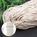 4 Mm Handmade Tapestry Woven Rope Craft Tapestry Woven Cotton Rope