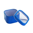 Tin Factory Tin Can 2021 New Design Square Shape Tin Can Metal Gift Box Biscuit And Cookie Tin Can