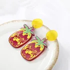 Hoop Earrings Earrings Hoop Earrings For Women Creative Summer Fruit Acrylic Hoop Earrings Jewelry For Women
