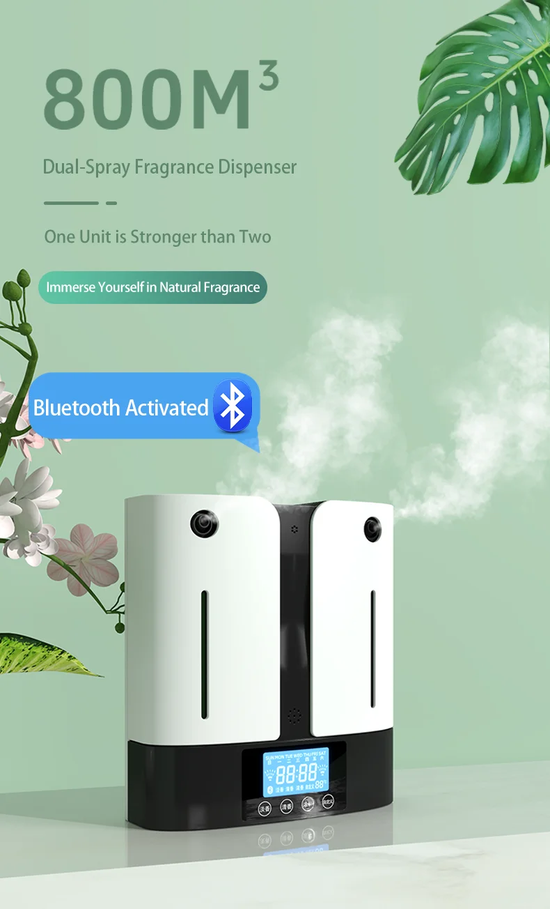 YAOJI Home Appliances Wall Mounted Essential Oil Diffuser Home Perfume Electric Air Pump Scent Oil Diffuser Manufacture