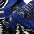 Winter Pullover Autumn Winter Knitwear Men's Jacquard Cotton Pullover Knit Sweater Custom Star Men Sweater