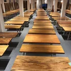 Industrial Wood Special Sales Boutique Spot Industrial Furniture Modern Slab Solid Walnut Wood Restaurant Dining Table