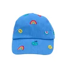 Designer Baseball Caps Rainbow Watermelon Apple Strawberry Lemon Embroidered Denim Baseball Cap