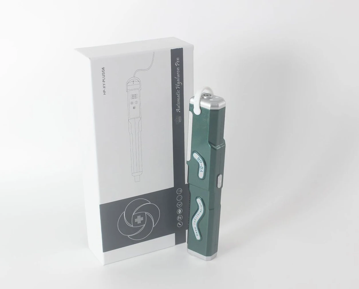 Ручка впрыски сыворотки горячего заполнителя Derma ампулы Needleless продажи электрического Hyaluronic кисловочная 6