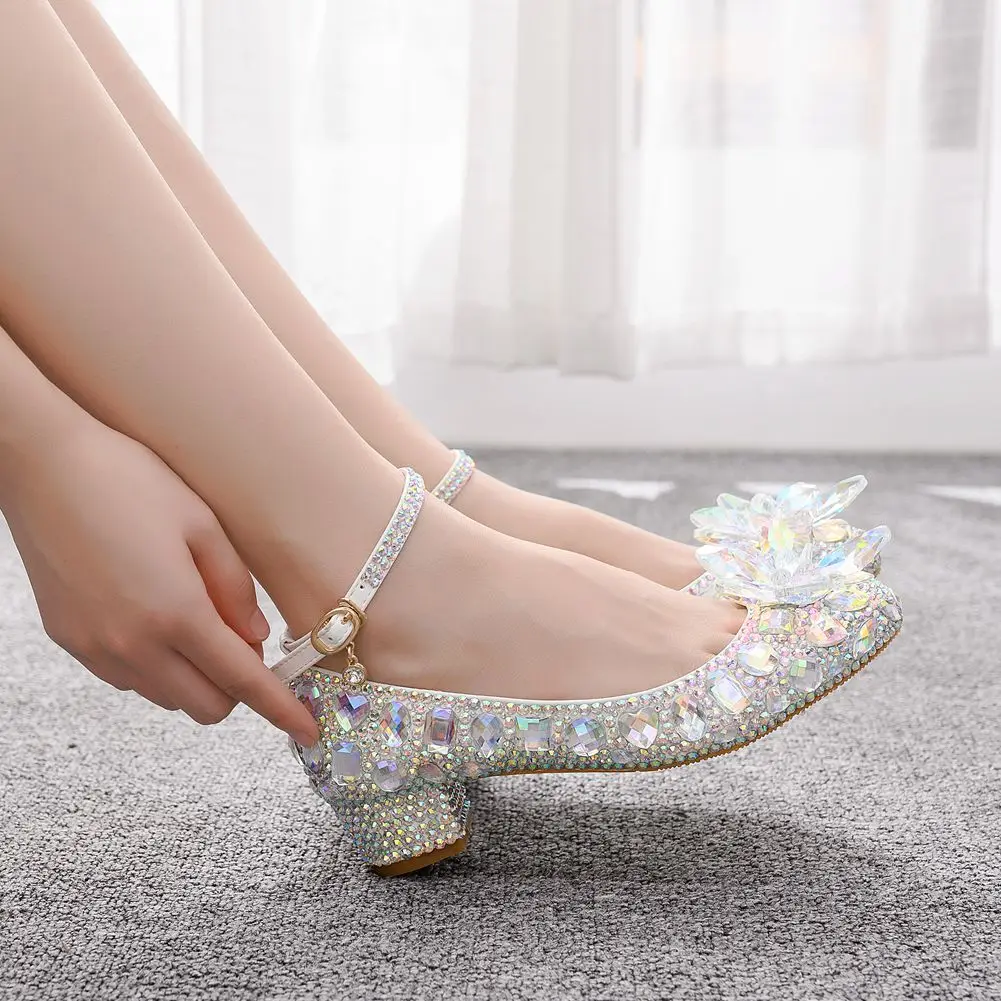 Crystal High Heels