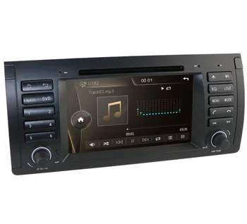 7 inch android 10.0 car dvd player gps navigation radio stereo auto audio for BMW E39 E53 X5 carplay multimedia headunits