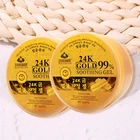Private Label Anti Wrinkle Collagen 24k Gold Mask Moisturizing Soothing Gel Face Mask