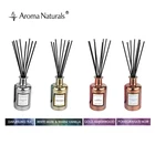 Romantic Gift Reed Diffuser Gift Aroma Natural Romantic Reed Diffuser Stick Glass Bottle Black Gift Set