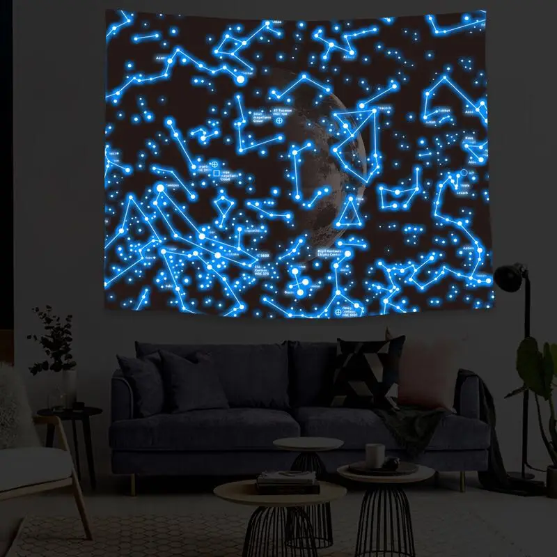 led light up tapestry