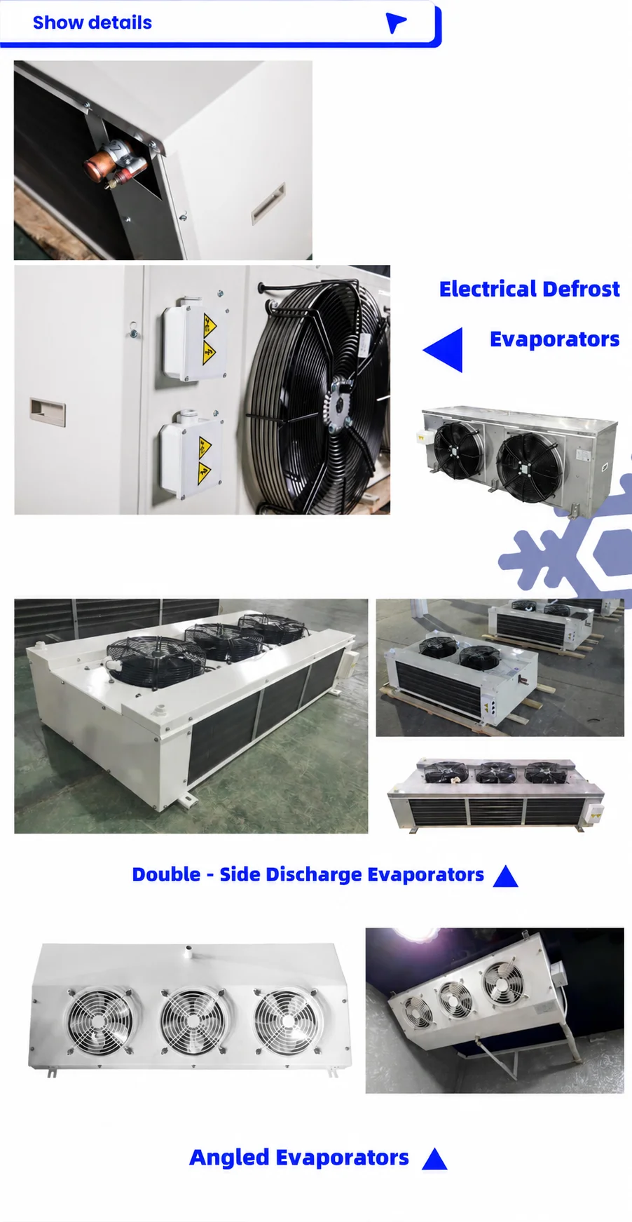 Unit Cooler, DD22, 220V/380V, 4HP - detail 6