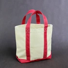 Handbag Woven Handbag Shopping Tote Polyester 600D PVC Coating Tote Bag With Inner Pouch