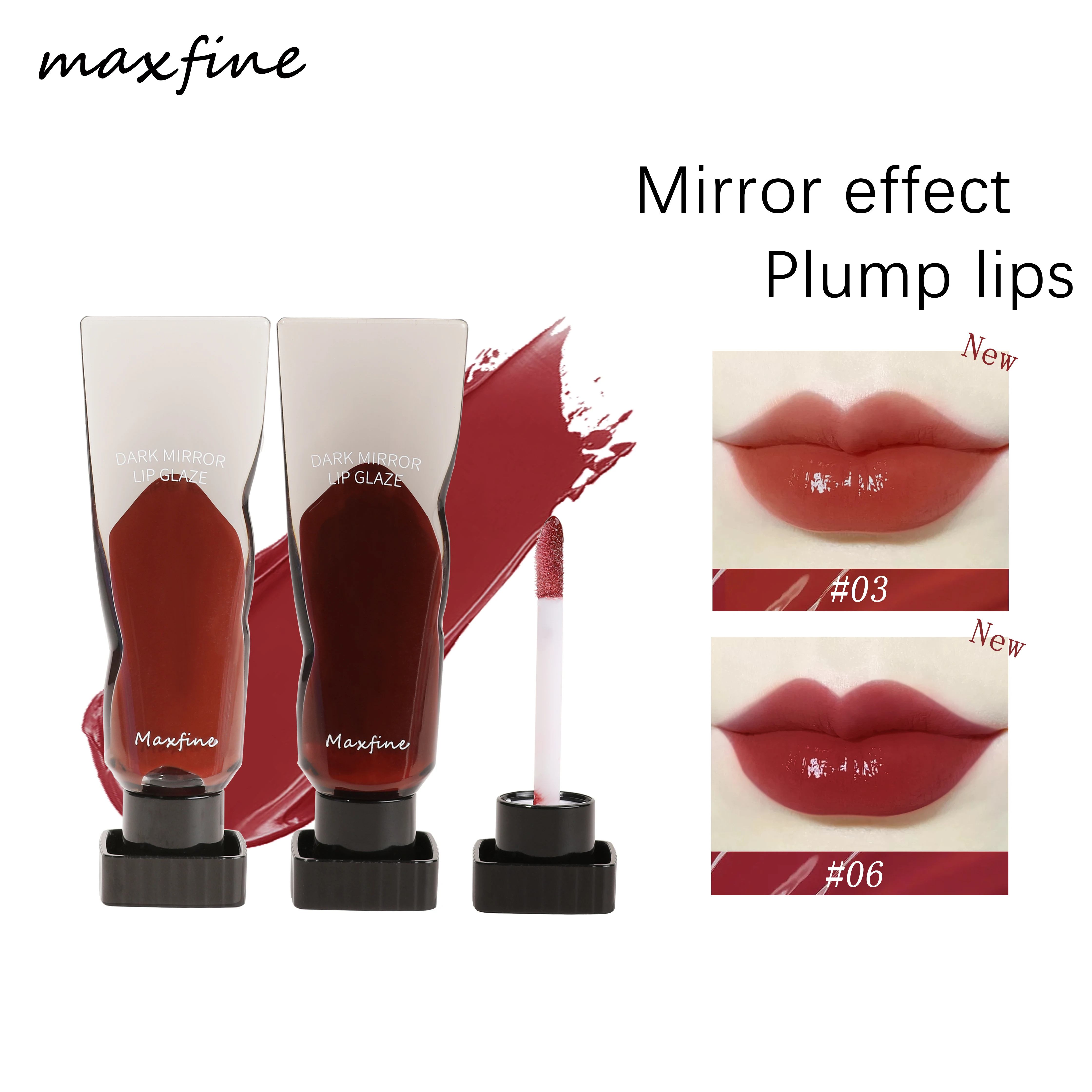 Moisturizing Mirror Lip Gloss 6 Colors High Gloss Sexy Red Liquid Lipstick Makeup Lasting Color Water Lip Glaze Makeup Cosmetic