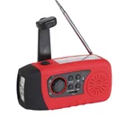 Emergency Solar Light Portable Radio Speaker Mini Usb Solar Hand Crank Dynamo Portable Radio