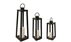 Lantern Lantern Solar Powered Iron Lantern Led Garden Light Garden Solar Antique Metal Candle Lantern