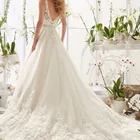Wedding Dress Dresses Deep V Large Size Lace Slim Bridal Wedding Dress Wedding Dresses For Women