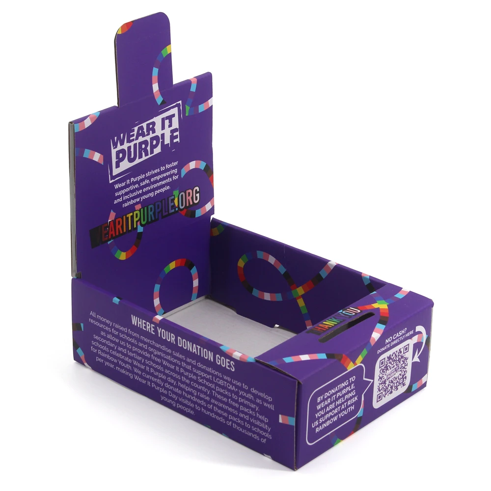 定制纸纸板展示展示盒包装