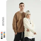Pullover Hoodies Hoodies Street Style Plus Size Multicolor Unisex Pullover Sweatshirt Heavy Hoodies Unisex