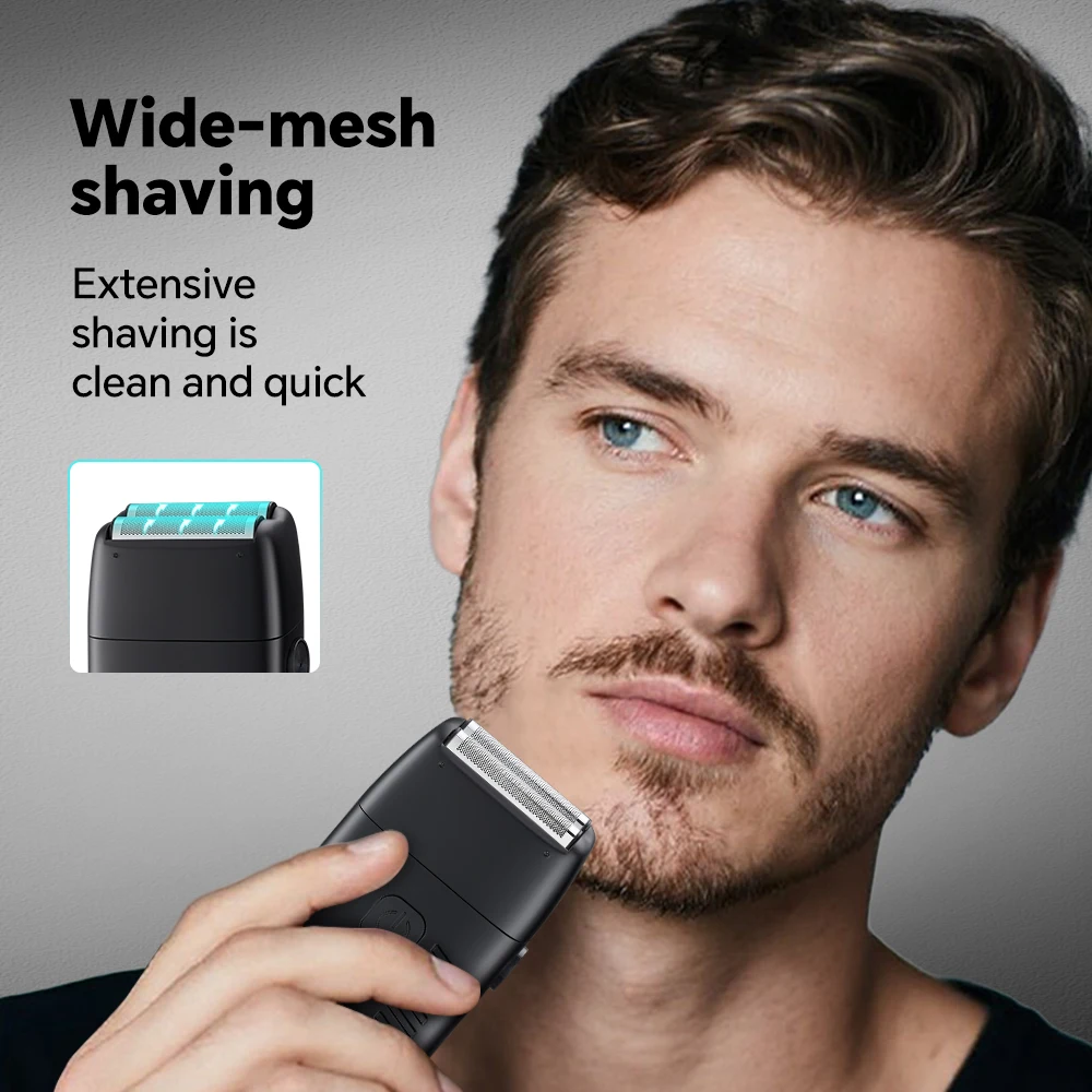 Portable Reciprocating Electric Shaver for Men USB Charging Blade Shaving for Home RV or Hotel Use Face Application manufacture