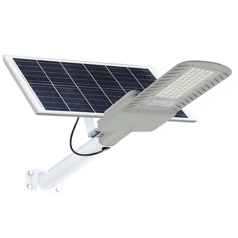 Best Selling Outdoor Waterproof IP65 SMD 60W/100W/200W LED Solar Street Light All-in-One Induction Lamp for Road Use