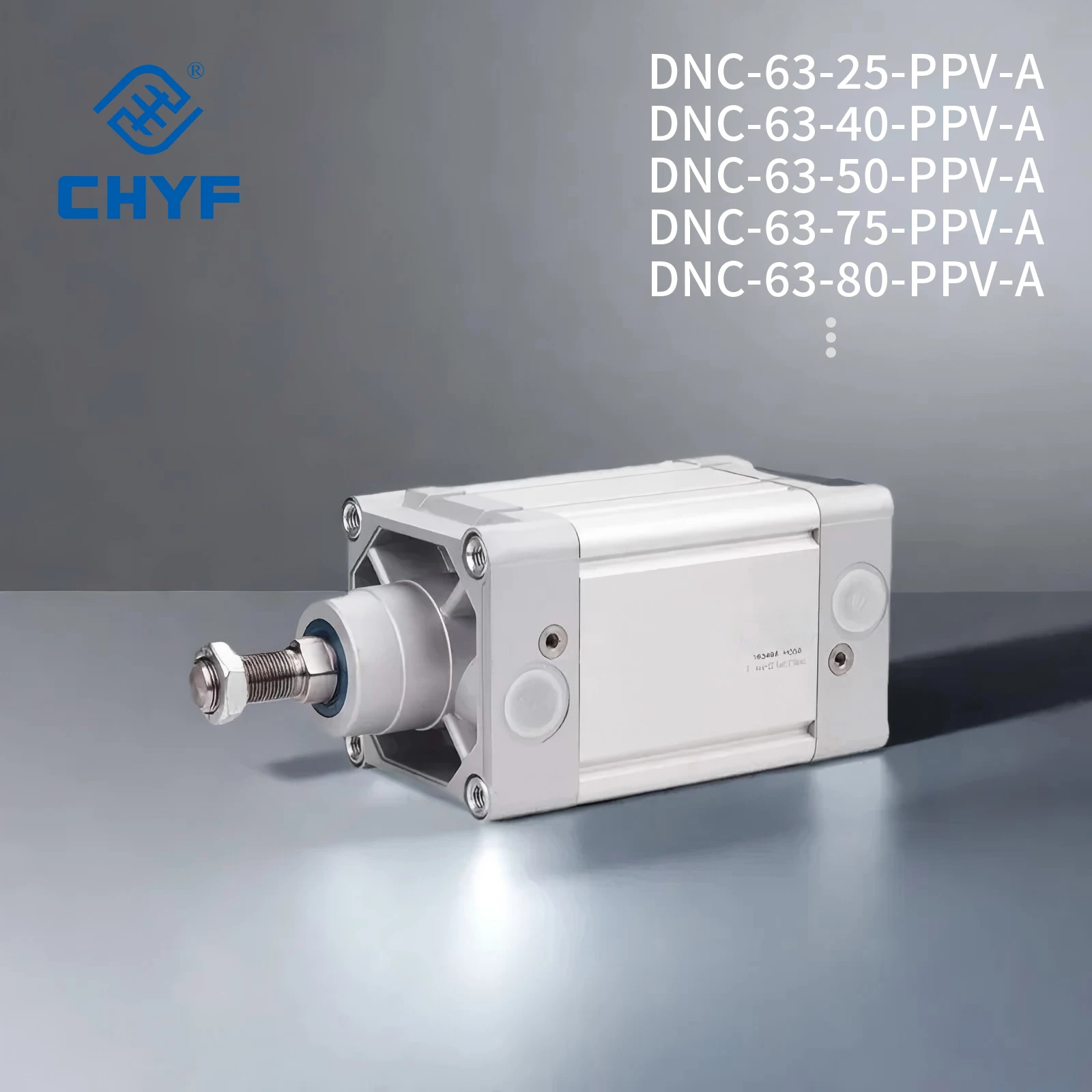 product chyf dnc series standards based cylinder with fixed or adjustable cushioning dnc 32 25 ppv a dnc 32 40 ppv a281-7