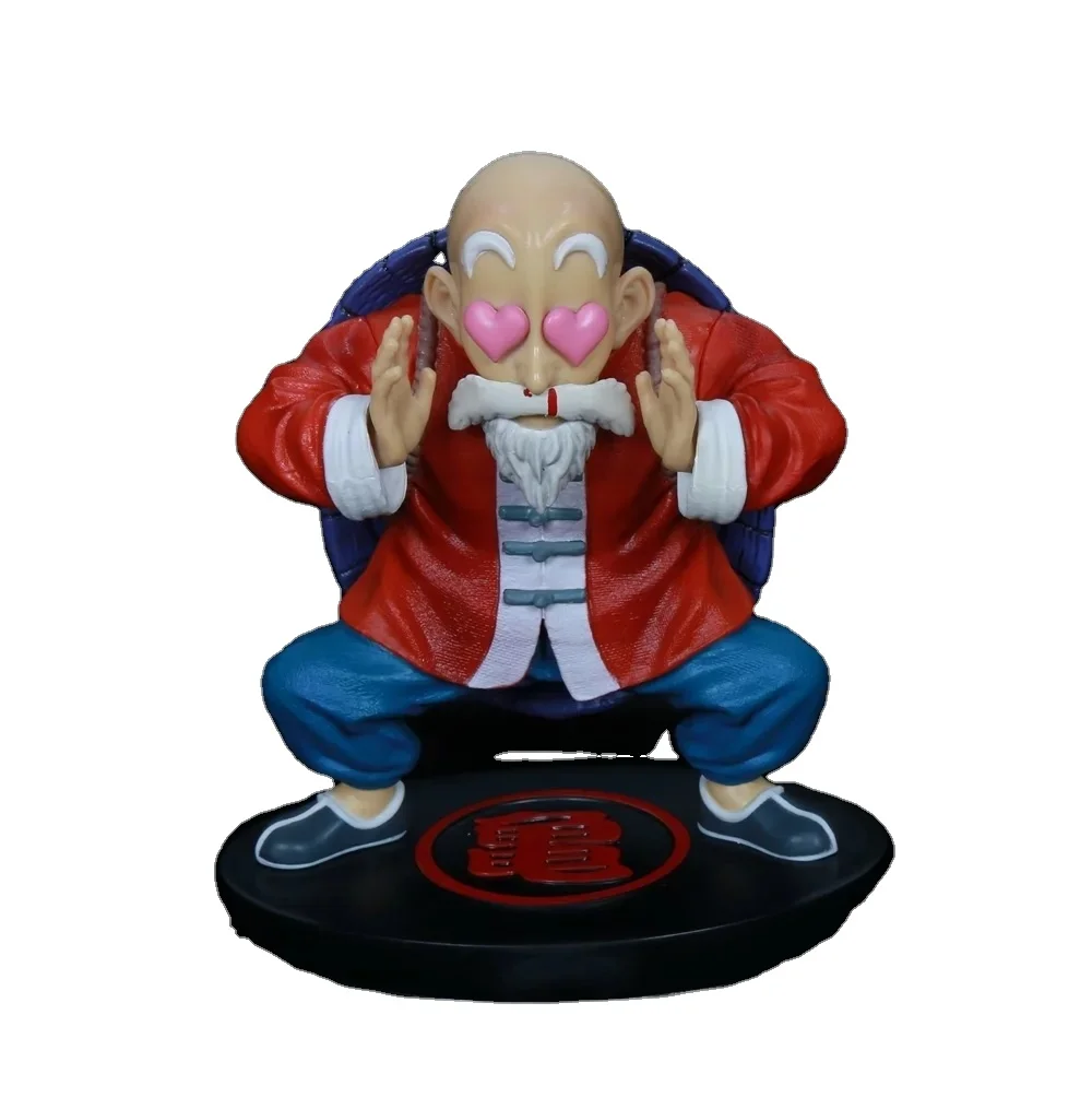 Newest anime cartoon funny DBZ Master Roshi action figure for decoration