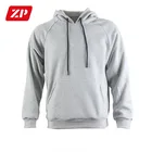 Hoodie Winter Grey Hoodie Round Neck Long Sleeve Warm Sweatshirts Men's Clothing In Solid Color Men's Hoodie
