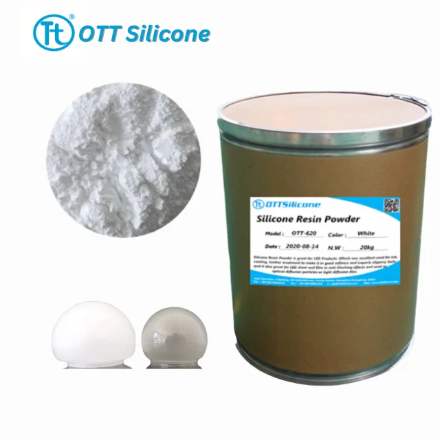 Light Diffuser Powder OTT-620  for Polycarbonate Plastic Industry Light Diffusion Additive  Silicone Resin Powder