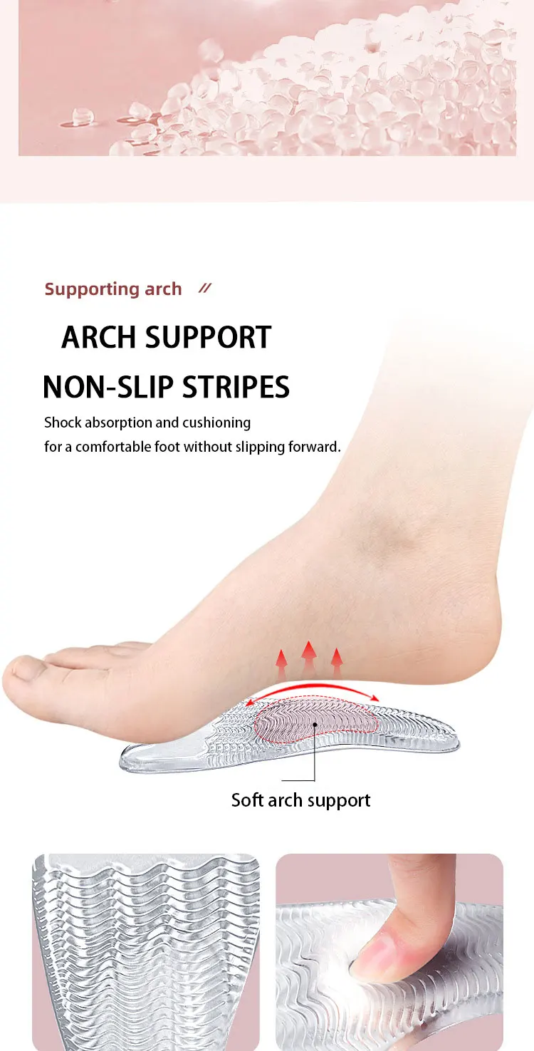 Five Toe Gel Forefoot Pads High Heel Arch Support Cushions Five Toe Gel Forefoot Pads High Heel Arch Support Cushions