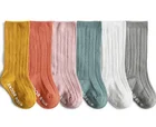 Long Kids Wholesales Knee High Long Cute Anti Slip Toddler Colorful Baby Kids Socks High Rise Leggings Italian Baby Socks