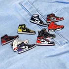 Shaped Lapel Pins Low Minimum The Cheapest Customized Logo Shoes Shape Soft Lapel Pin