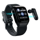 Wireless In Earphones Auricularess Music Portable Wireless Blothooth Earphones 2 In 1 Smart Watch Earbuds