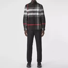 Long Sleeves Shirt OEM Wholesale Custom Color Plaid Cotton Elastane Poplin Long Sleeves Men's Casual Shirt