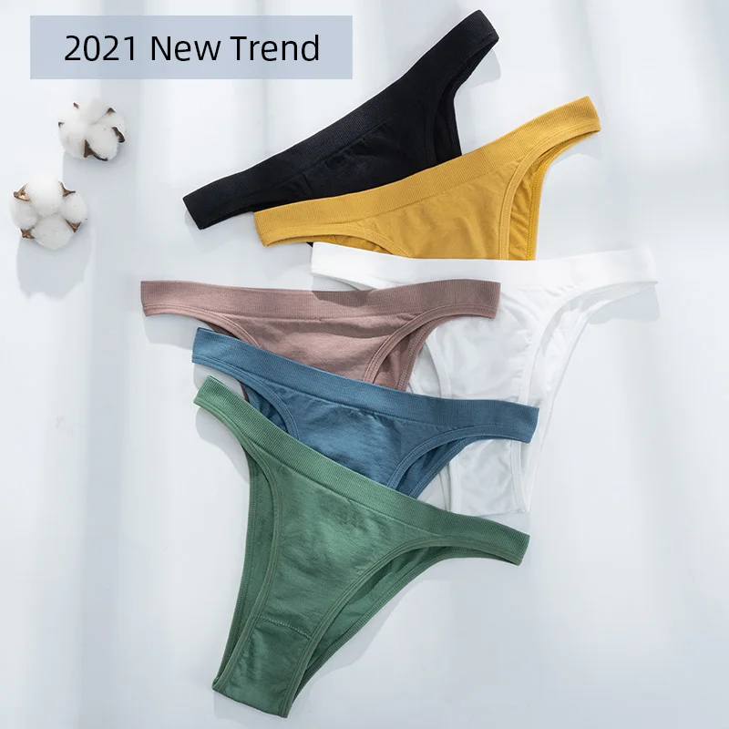 Sexy Thongs Panties Women G-String Female Underpants Seamless