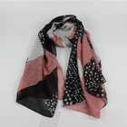 Fashion Scarfs Scarves Factory Sale Wholesale Fashion Popular Ladies Summer Scarfs Wholesale Custom Scarf
