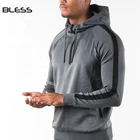 Hoodies Hoodie Hoodie Men Hoody Sweatshirts Custom Gym Fitted Hoodies For Men High Quality 1/4 Zipper Mens Raglan Fitness Hoodie