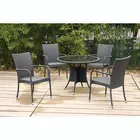 Furniture Outdoor Furniture Rattan Garden Set Garden Furniture Cane Furniture 5pcs Rattan Dining Set